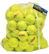 Tourna Pressureless Tennis Ball 60 Count Yellow