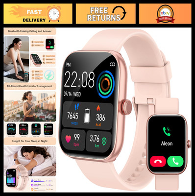 Smart Watch for Women - Bluetooth Fitness Tracker, 1.91'' HD, IP68 Waterproof, Al