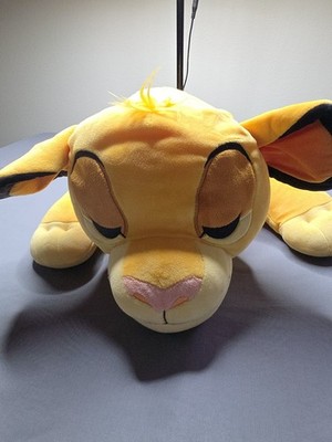NWT Disney Store Simba Cuddleez Plush Lion King Large 23'' Super Soft Pillow
