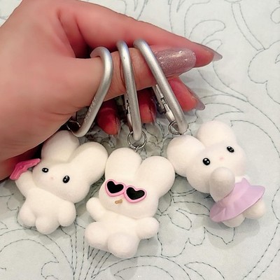 Blind Box Anime Kawaii Weird Bunny Collectible Keychain Figure 1