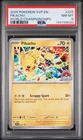 2025 POKEMON SVP EN-SV BLACK STAR PROMO WORLD CHAMPIONSHIPS #225 PIKACHU PSA 8