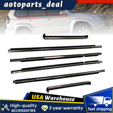 New Quarter Door Belt Moulding Set For Toyota Land Cruiser Prado Lexus Gx470