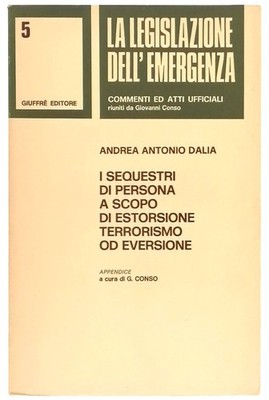 Personenentführungen zum Zweck der Erpressung Terrorismus oder Umkehrung Giuffè Edit