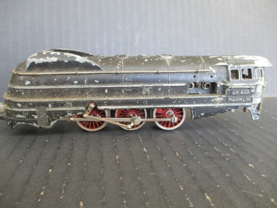 Marklin SK800 Steam Engine For Parts or Restoration HO Scale Doesn't Run - Image 3 of 4