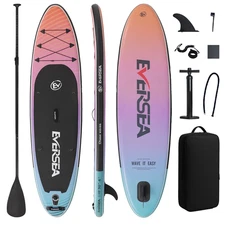 10' Inflatable Stand up Paddle Board,With Premium SUP Paddle Board Accessories,N