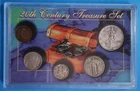 20th Century Treasure Set with Walking Liberty, Standing Liberty, Mercury Dime