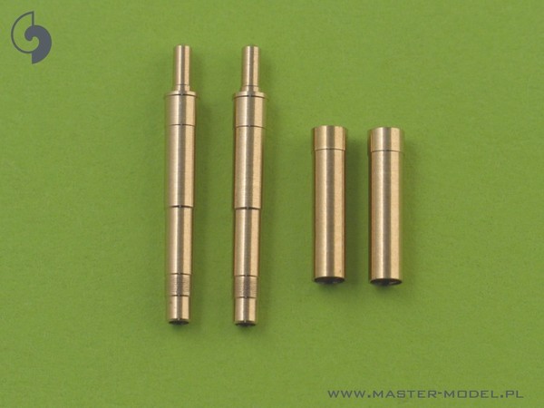 Master 32-009 German Aircraft Machine Gun Mk 108 (3Cm) Barrels (2Pcs) 1/32 Model-image