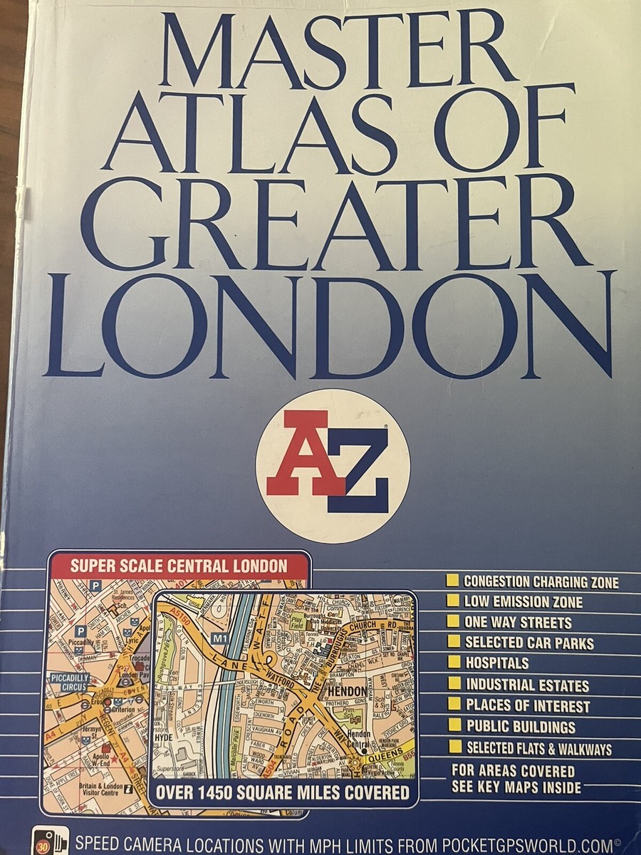 master atlas of Greater London | eBay UK
