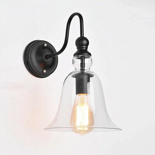 Indoor Wall Light Kitchen Wall Sconce Room Glass Wall Lights Swing Arm Wall Lamp - Picture 3 of 8