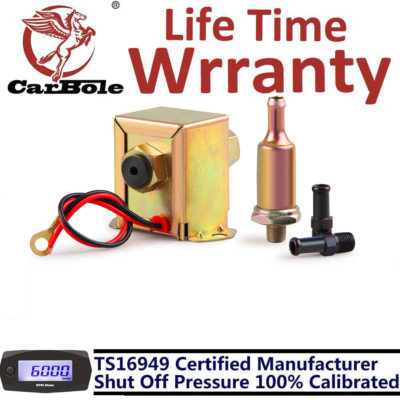 #ad 12V Volt 2.5 4PSI Universal Fuel Pump Electric Inline Low Pressure Gas Diesel US $17.95