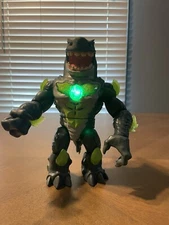 Beast Lab Mayhem Megashark Shark Action Figure Toy Lights & Sounds Works!