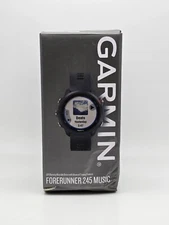 Garmin Forerunner 245 Music GPS Smartwatch - Black - Used