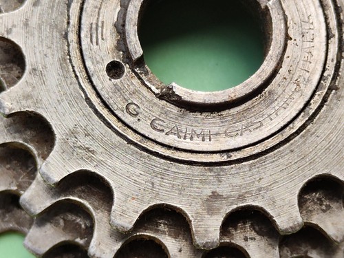 G. CAIMI FREILAUF EVEREST 4 GÄNGE 16/22 ZÄHNE RUOTA LIBERA BICI VINTAGE - Bild 6 von 15