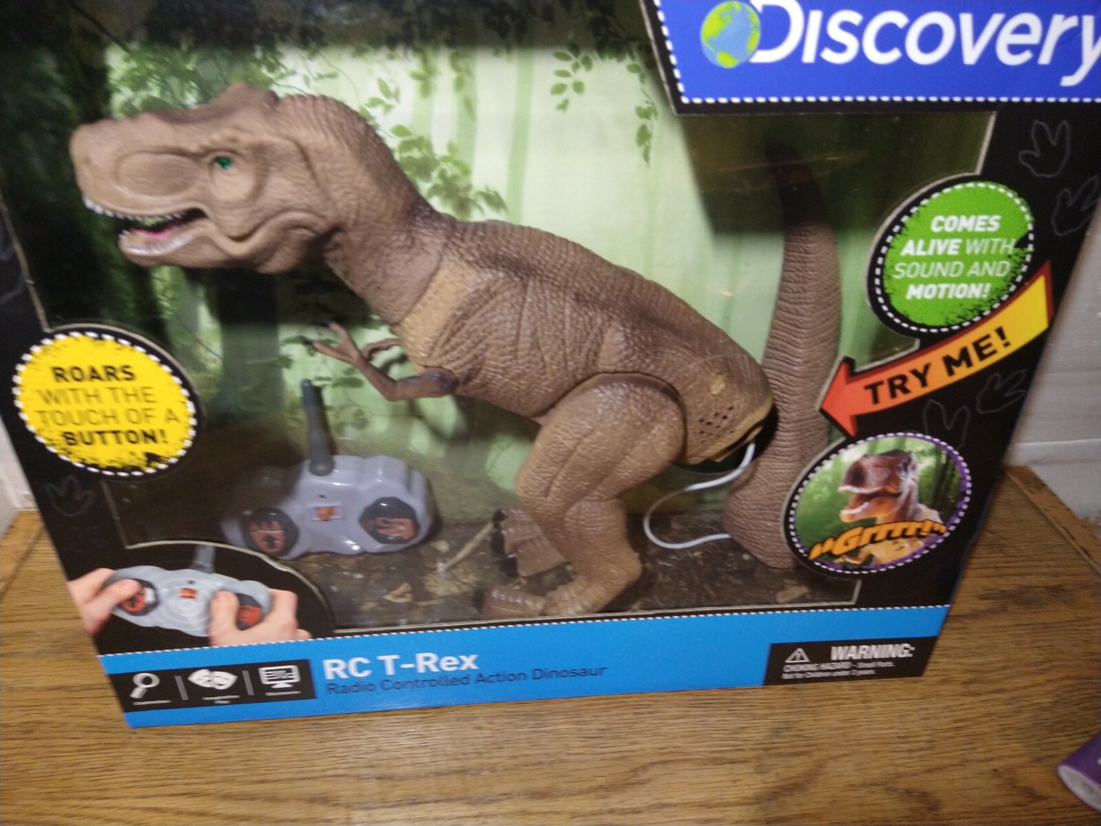 discovery kids remote control dinosaur