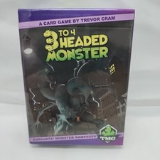 3 To 4 Headed Monster Card Game Trevor Cram TMG