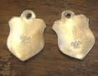 Vintage NURNBERG & WILDBAD 800 Silver Enamel Shield Bracelet Charm Lot — photo 7