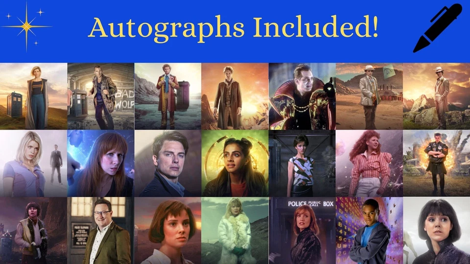 Doctor Who Autograph Cyberman Voice-Changing Helmet (Signed Replica) - 21 Autos! - Image 4 of 4