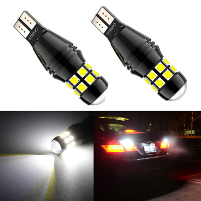 2x 921 912 20-SMD 2800LM White Backup Reverse LED Auto Light Bulbs ...