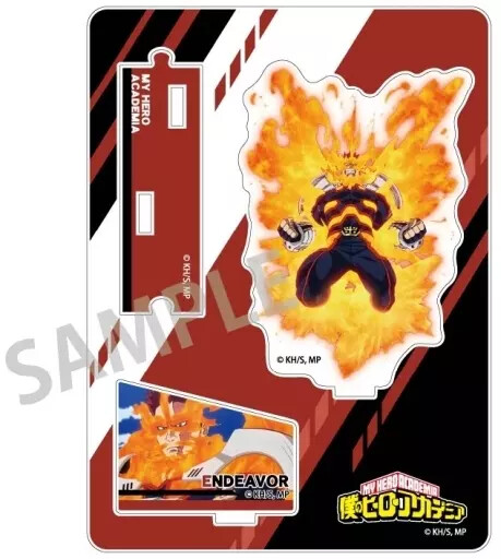 Acrylic Stand Panel Endeavor My Hero Academia