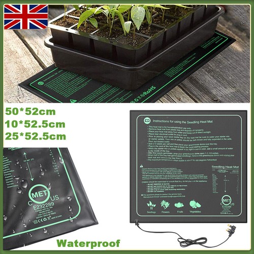 Seedling Heat Mat Plant Seed Germination Propagation Starter Warm