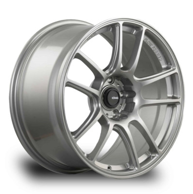 KONIG Heliogram Rim 15X8 4X100 Offset 36 Titanium Metallic (Quantity of 4)