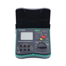 4 In 1 Digital Multi-Function Tester DY5500 LCD Multifunction tester 250V-1000V