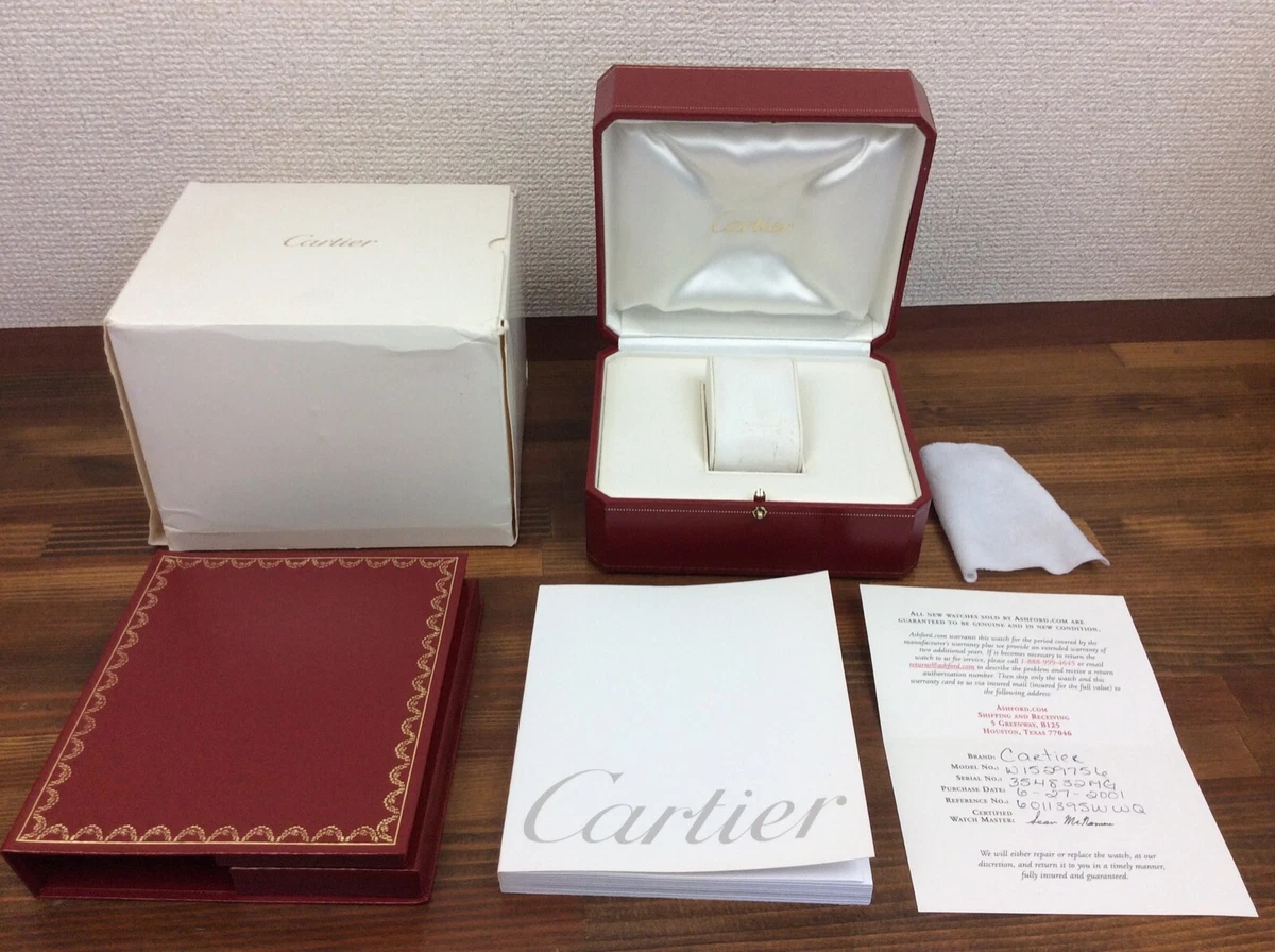 Cartier store watches box