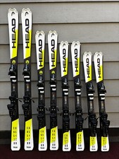Head Supershape Team Kids Jr Skis  w/Tyrolia SP 7.5 Bindings Great Condition  