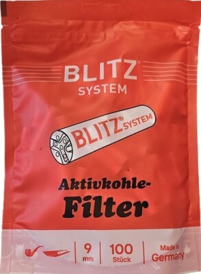 Pfeifenfilter Blitz System 100er Beutel