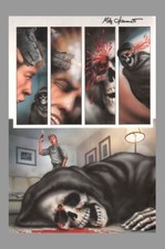 Piers Anthony On A Pale Horse Original Art Painting by Mike Okamoto ~ Death Zane | eBay US (Buy It Now)