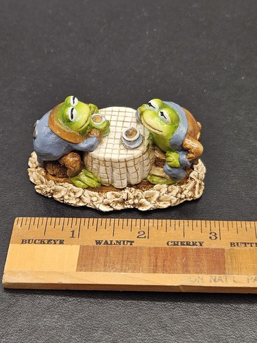 Wee Forest Folk F 3 Frog Friends 1977 William Petersen RARE - Picture 7 of 7