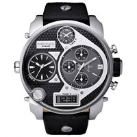 Newmens Diesel Digital Big Daddy Black Xl Chrono Time Zone Dz7125 Watch Rrp£309 Newmens Diesel Digital Big Daddy Black Xl Chrono Time Zone Dz7125 Watch Rrp£309