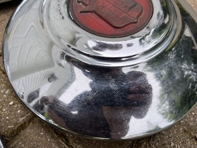 1941-1942 Cadillac Dog Dish Center/Hub Caps (Set of 4 - 10