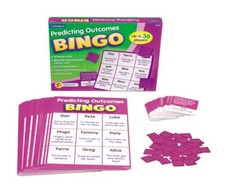 Lakeshore Predicting Outcomes Bingo - Ages 7 - Gently Used