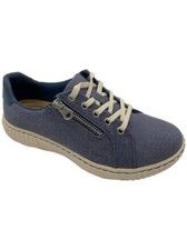 Clarks Collection Lace-Up Sneakers Caroline Denim Blue