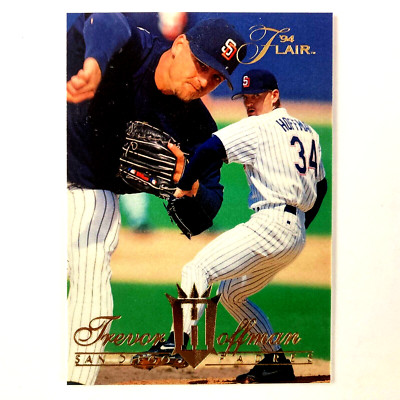 Trevor Hoffman 1994 Flair Card #234 MLB San Diego Padres