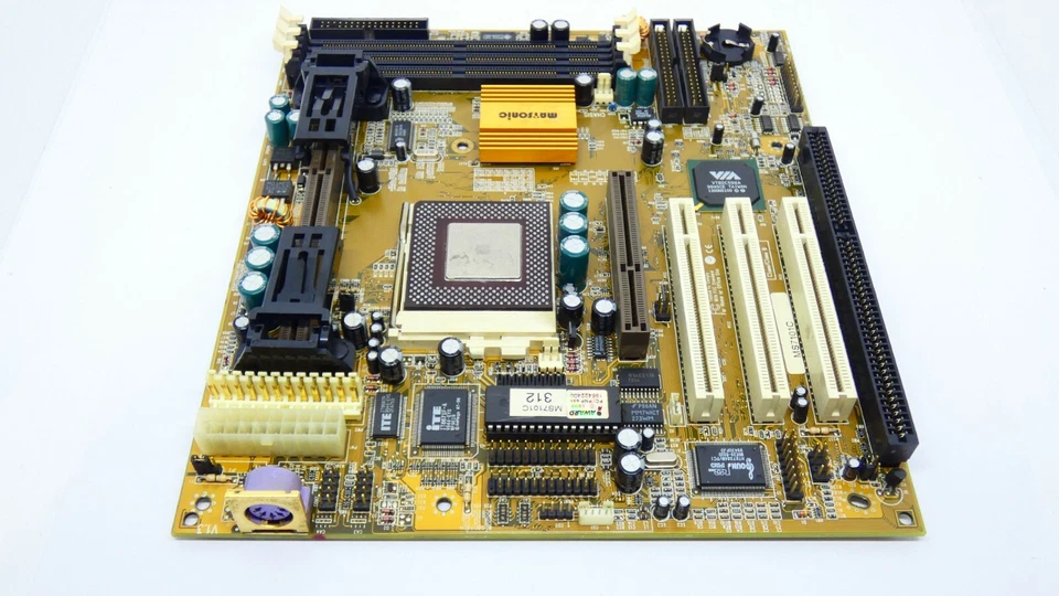 Matsonic MS7101C placa base Socket 370/Ranura 1 con Intel Celeron 433 MHz - Imagen 3 de 3