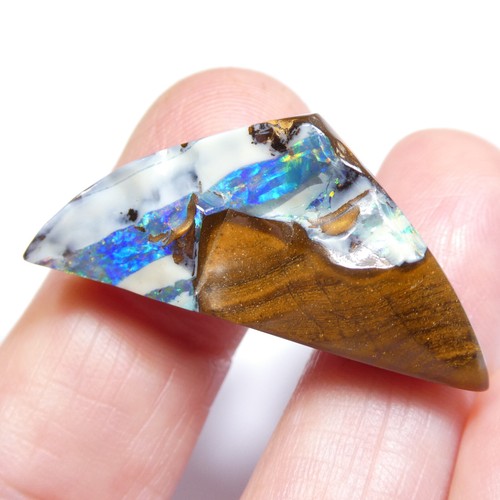 31.90 CT AUSTRALIAN BOULDER OPAL FABULOUS POLISHED Gemstone VIDEO - Picture 16 of 23