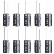 1000uF 50V 13x25mm Electrolytic Capacitor 1000 UF MFD 50 Volt 0.51x0.98in Alu...