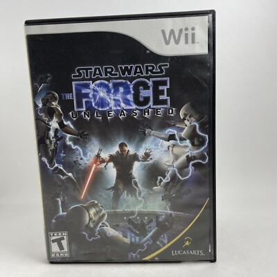 Star Wars: The Force Unleashed Nintendo Wii Game Complete With Manual Tested