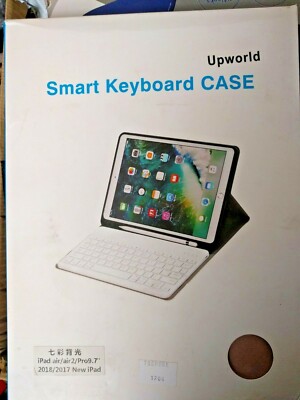 IPAD 10.2 BLUETOOTH TASTATUR HÜLLE Rosegold iPad Air Air2 Pro9.7 2018 2017