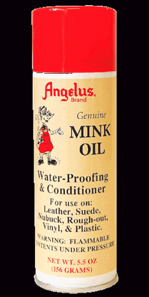 Angelus MINK OIL spraY proTect LEATHER vinyl nubuck suede Boots Shoes  Upholstery
