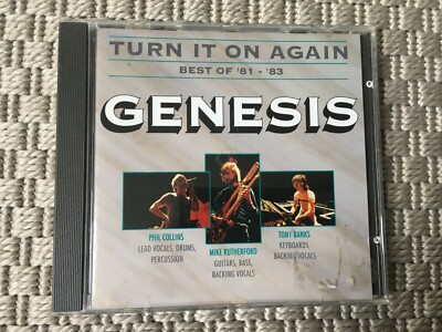 CD Genesis  -  Turn It On Again - Best Of '81 - '83