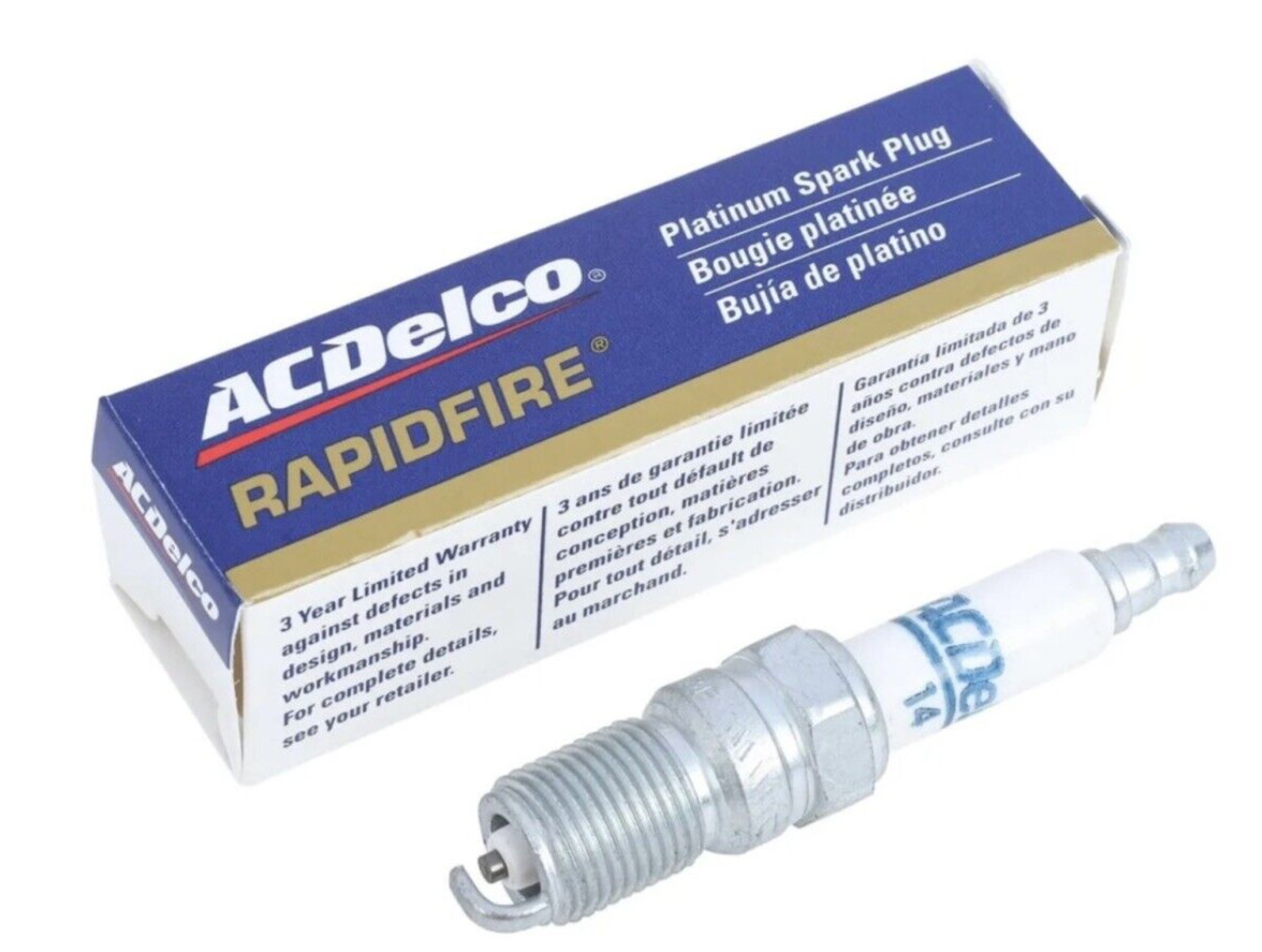 Genuine GM ACDelco RAPIDFIRE Platinum Spark Plugs #14 Set Of 6 19308033
