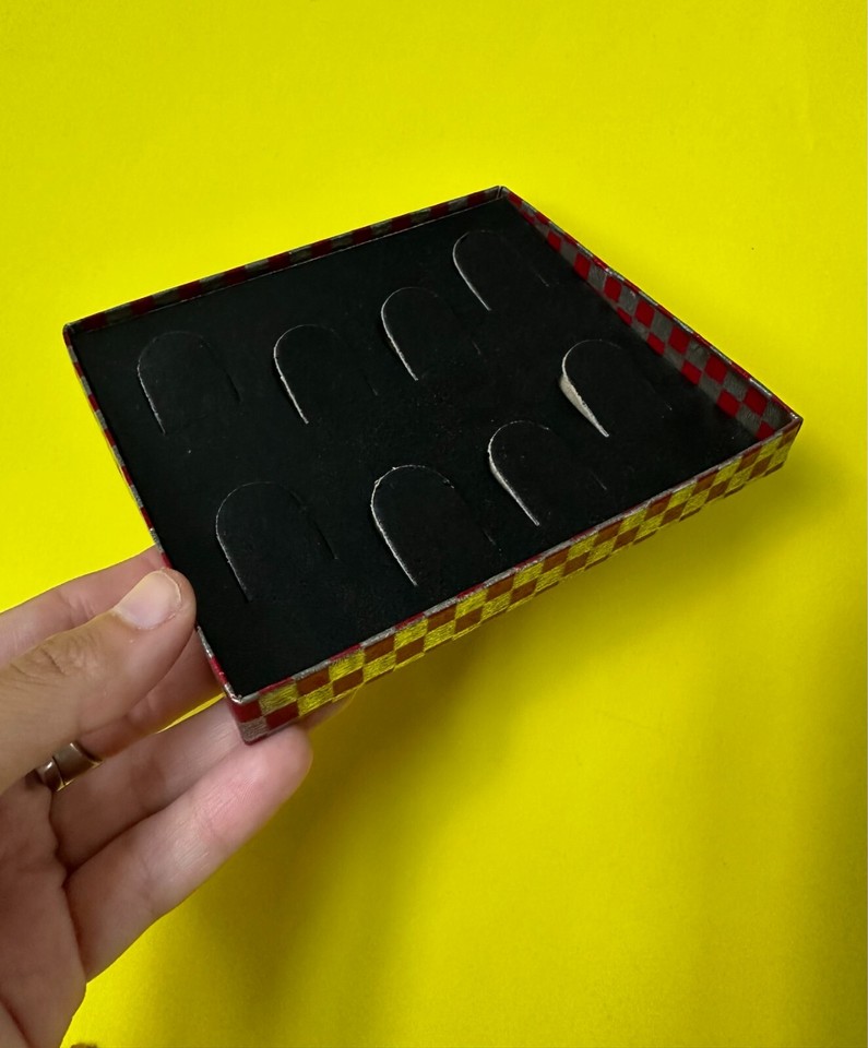 Vintage MCM Animal Cocktail Drink Barware Marker Hangers w/ Original