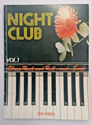 Night Club Vol.1 Blues Rock and Soul Noten 30 Tracks Melodische Linie und Texte