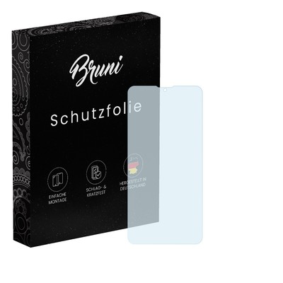 Bruni 2x Folie für Reeder P13 Blue Max Lite Schutzfolie Displayschutzfolie