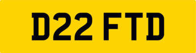 DRIFT DRIFTED DAN DAV DES DAZ  BMW M3 M4 M5 BIG BOSS BO55 NUMBER PLATE D22 FTD