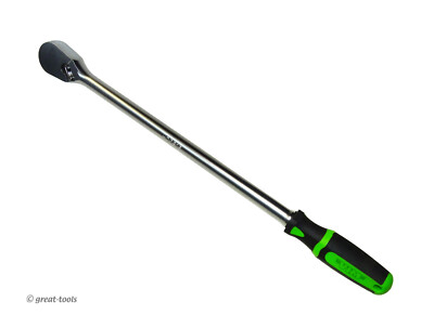 VIM TOOLS: 1/2  drive ratchet, 18  long, heavy duty, 90-tooth gear   automotive