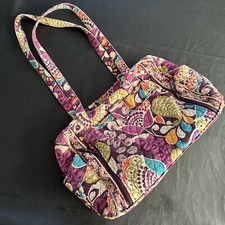Vera Bradley Blush Pink Floral Print Stroll Around Baby Diaper Bag